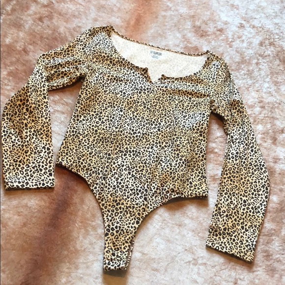 PINK Victoria's Secret Tops - Victoria’s Secret Long sleeve onesie